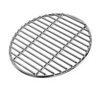 Grill Grates Replacement 16 Inch Stainless Steel Thickened Round Grill Grate Baking Tray for Camping, Picnic, Garden