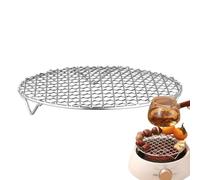 Grill Grates Replacement | Stainless Steel Cooking Grate | Heat Resistant High-Performance Rack For Camping Grilling Cooking Campfire Firepit (26cm)