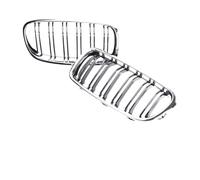 Grill Grills Chrome Diamond Stars Kidney Intake Lower Front Bumper Radiator Grill For BMW 3 Series F30 F31 F35 2012 2013 2014 2015 2016 2017 2018 2019 Bumper Grille(Dual Chrome Black)