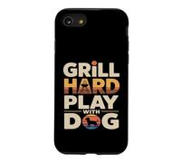 Grill Hard Play With Dog Backyard Bbq Lover Case for iPhone SE (2020) / 7/8