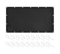 Grill Heat Shield Mat Fireproof BBQ Backyard Fence Guard with Fiberglass Silicone Coating Oil-Proof for Outdoor Cooking(91.5 * 183cm)