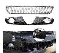 Grill Honeycomb Front Bumper Grille For VW For Golf 6 For MK6 2009-2013 Lower Center Grille Mesh Grill 3pcs/set