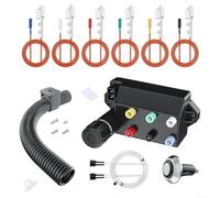 Grill Ignitor Kit for Weber For Genesis II 610 Gas Grills, 6-Outlet Spark Generator Replacement Part 66356, Ceramic Electrode Ignition Module for E610 Series