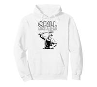 Grill Like A Dad Fathers Day Master Grilling Humor Dads Pullover Hoodie
