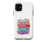 Grill-Master BBQ Grill Backyard Cookout Design Graphic Party Case for iPhone 11