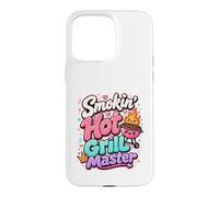 Grill-Master BBQ Grill Backyard Cookout Design Graphic Party Case for iPhone 15 Pro Max