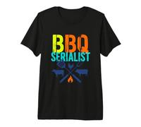 Grill Master BBQ Lover Grilling Barbecue Meat Smoker Pitmast Premium T-Shirt