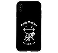 Grill Master Dad Backyard Barbecue Graphic Design Case for iPhone XS Max