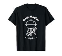 Grill Master Dad Backyard Barbecue Graphic Design T-Shirt