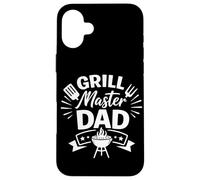 Grill Master Dad Shirt Funny BBQ Dad Gift Father’s Day Grill Case for iPhone 16 Plus