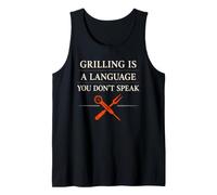 Grill Master Grilling Humor BBQ Pride Backyard Pit Master Tank Top