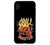 Grill Master Sausage BBQ Fire Design Case for iPhone XS Max