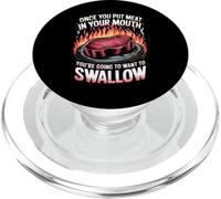 Grill Master's Humorous BBQ Tee PopSockets PopGrip for MagSafe