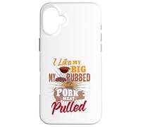 Grill Masters Pulled Pork King Backyard Barbecue Life BBQ Case for iPhone 16 Plus