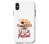 Grill Masters Pulled Pork King Backyard Barbecue Life BBQ Case for iPhone X/XS