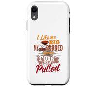 Grill Masters Pulled Pork King Backyard Barbecue Life BBQ Case for iPhone XR