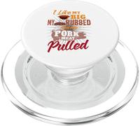 Grill Masters Pulled Pork King Backyard Barbecue Life BBQ PopSockets PopGrip for MagSafe