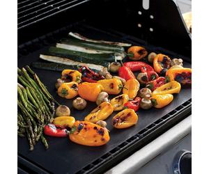 Grill Mats Durable Non-Stick BBQ Mat Summer Garden Camping (5 Pieces)