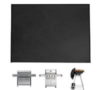 Grill Mats Grill Mats | Oven Liner for the Bottom of the Fan Assisted Oven Fire Protection Mats Oilproof Waterproof Design for Fireplace Camping Fire Pit Baking Accessories Barbecue