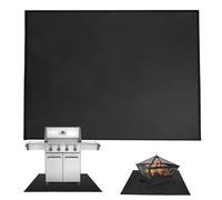 Grill Mats, Oil Safe Grill Mats for Gas Grill, Reusable, Waterproof Design Barbecue Mat, Fireproof Mat, BBQ Cooking Mats, Good Protection for Various Grills, Fireplaces