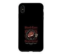 Grill Metalhead Grilling BBQ Cooking Skull Rock Dad Vibes Case for iPhone XS Max