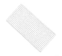 Grill Net for Barbecue Use Featuring Stainless Steel Construction and Rectangular Form Factor for Efficient Space Utilization on Grills (20x40cm)