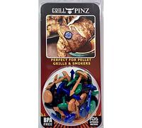 GRILL PINZ - Essential Grilling Accessory - Attach and Combine Food While Cooking - Better Than Grill Skewers - 32 Pack