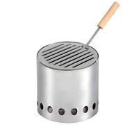 Grill Plate for Small Solo Stove Tabletop Fire Pit, 304 Stainless Steel Grate with Safety Handle for Solo Stove Mesa XL, 7''