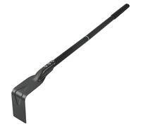 Grill Rake Grill Ash Tool - Extended Iron Rod Cleaner, Curing Maintenance Lifter Coal Shifting Poker, High Temperature Resistant Handle | Fire Chamber Accessories for Backyard Craft Cooking