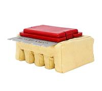 Grill Rescue BBQ Replaceable Scraper Cleaning Head, Bristle Free - Durable and Unique Tools for Cast Iron or Stainless-Steel Grates, Barbecue Cleaner (Replaceable Grill Grate Scraper Head)