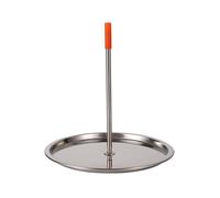 Grill Roasting Stand, Vertical Skewer, Stainless Steel Barbecue Spit Skewer Grill, Chicken Rack Roaster, Vertical Grilling Rack Meat Spit for Steak, Chicken, Fish, Turkey, Kebab