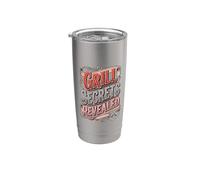 Grill Secrets Revealed Master Backyard Grilling Enthusiast Stainless Steel Insulated Tumbler