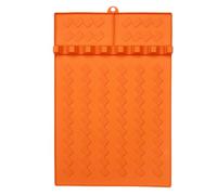 Grill Silicone Mat, Side Shelf Spatula Tool Pad, Large Holder for Spatula - For Cooking at Home in the Kitchen on the Worktop Grill Plate Griddle and