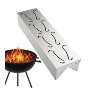 Grill Smoker Box,Barbecue Smoker Box for Pellet Grill | Barbecue Accessories Stainless Steel with Convenient Hinge Lid for Kitchen
