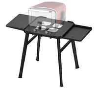 Grill Stand for Ninja Woodfire Outdoor Grill (OG701/OO101 series) Pizza Oven Table stand for Ninja Outdoor BBQ stand with side table