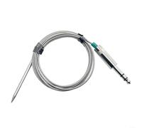 Grill Temperature Probe,1 Pack Meat Temperature Probe For For Prime 12V Series Wood Pellet Grill, Precise Monitoring Sensor For Outdoor Bbq Camping Cooking, Silver Metal