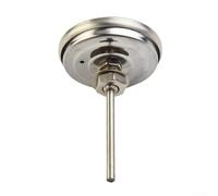 Grill Thermometer for Gas BBQ - Stainless Steel Built-in Oven Thermometer with 0°C to 550°C Range, Analog Dial for Outdoor Cooking