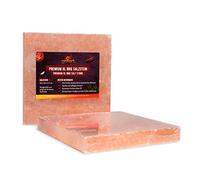 grillart® Premium XL salt Stone for Grilling (Pack of 2) BBQ Stone for a Special Taste - Original Salt Plate