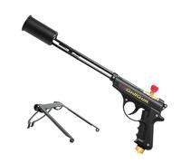 GRILLBLAZER GrillGun Basic Grill Torch & Lighter - Charcoal and Wood Starter - Professional Grilling and BBQ Handheld Blowtorch for Chefs, Men and Women Who Want to Have The Best Tool for The Job