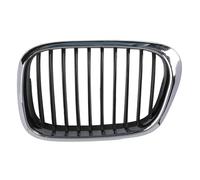 Grille 1/2PCS Chrome Black Front Bumper Kidney Grille For BMW For E39 1997-03 51137005837 51137005838 Car Accessories Front Grille(Right)