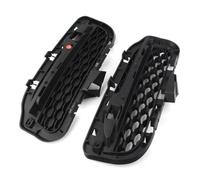 Grille 2pcs Car Bumper Fog Lamp Grille Foglights Grill Protector ABS Trim For Jaguar XJ 2016 2017 2018 2019 2020 2021 C2D27003 Radiator Grille