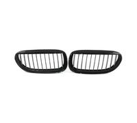 Grille 2Pcs Front Bumper Kidney Grille For BMW E63 E64 6 Series 650i For M6 2004-2010 Gloss Black ABS Car-Styling Mesh Grill Car Front Grilles