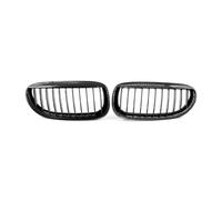 Grille 2x Front Kidney Bumper Grille For BMW E63 E64 650i 6 Series For M6 2004 2005 2006 2007 2008 2009 2010 Car Front Grilles