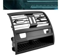 Grille Air Vent 64229172167 Rear Air Conditioning Ventilation Grille Air Outlet Frame Fit For B&MW 5 Series F10 F11 2010 2011 2012 2013-2016 Car Grille Panel(Model B with chrome)