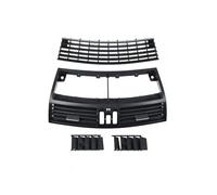 Grille Air Vent Car Front Left Right Center AC Vent Grille Outlet Panel Cover Trim Replace For Mercedes For BENZ S-Class W220 S300 S350 1998-2005 QAQMHVCVB(Black Center)