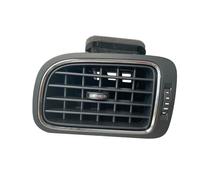 Grille Air Vent Dash AC Glossy Matt Black Air Outlet Chrome Vent Grill For VW For Polo 5 6R GTI Mk5 Hatchback GTS 2014-2018 6R0819703 6R0819704 QAQMHVCVB(Matte Black Left)