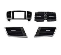 Grille Air Vent For Mercedes For Benz ML GL W166 2012-2015 Front Dash Central After Left Right Air Conditioner Ac Vent QAQMHVCVB(Model A 4PCS SET)