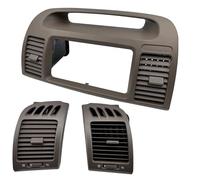 Grille Air Vent Front Center Dash AC Vents Radio Trim Bezel Air Conditioning Outlet Grill Panel Replacement For Toyota For Camry XV30 2001-2006 Car Grille Panel(1set)