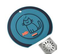 Grille Anti-Cheveux Pour Douche | Bouchon Anti-Odeur Accessoires De Bain, Bouchon Washbasin Cuisine Couvert Évier Salle De Bain | Adapté Au Sol Buanderie Sous-sol Maison Appartement Camping-Car