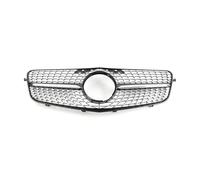 Grille Car Front Bumper Hood Radiator Grill Diamond Style Grille For Mercedes For Benz E-Class W212 4 Door 2010 2011 2012 2013 Front Grille(Black Silver)